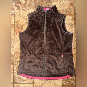 The North Face Brown Fleece Vest